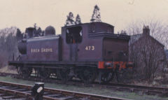 
LBSCR 473 'Birchgrove' at the Bluebell Railway, March 1969